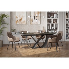 Стол VICTORIA 180 DOLOMITE CER